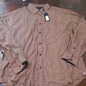 Rag & Bone Brown Plaid Matthew Flannel Shirt